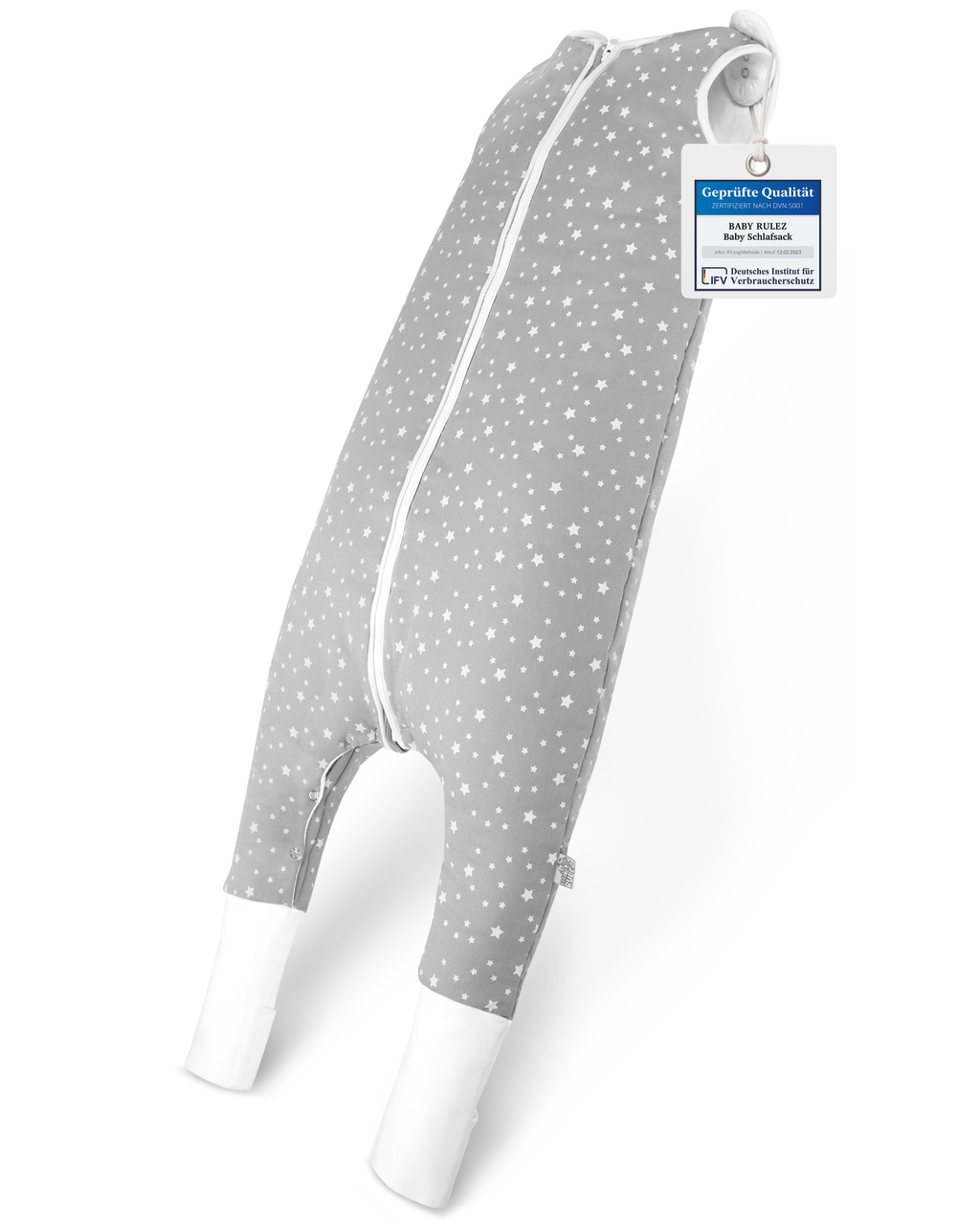 babywalz schlafsack BABYRULEZ® Primo Babyschlafsack mit Füßen zum Umstülpen
