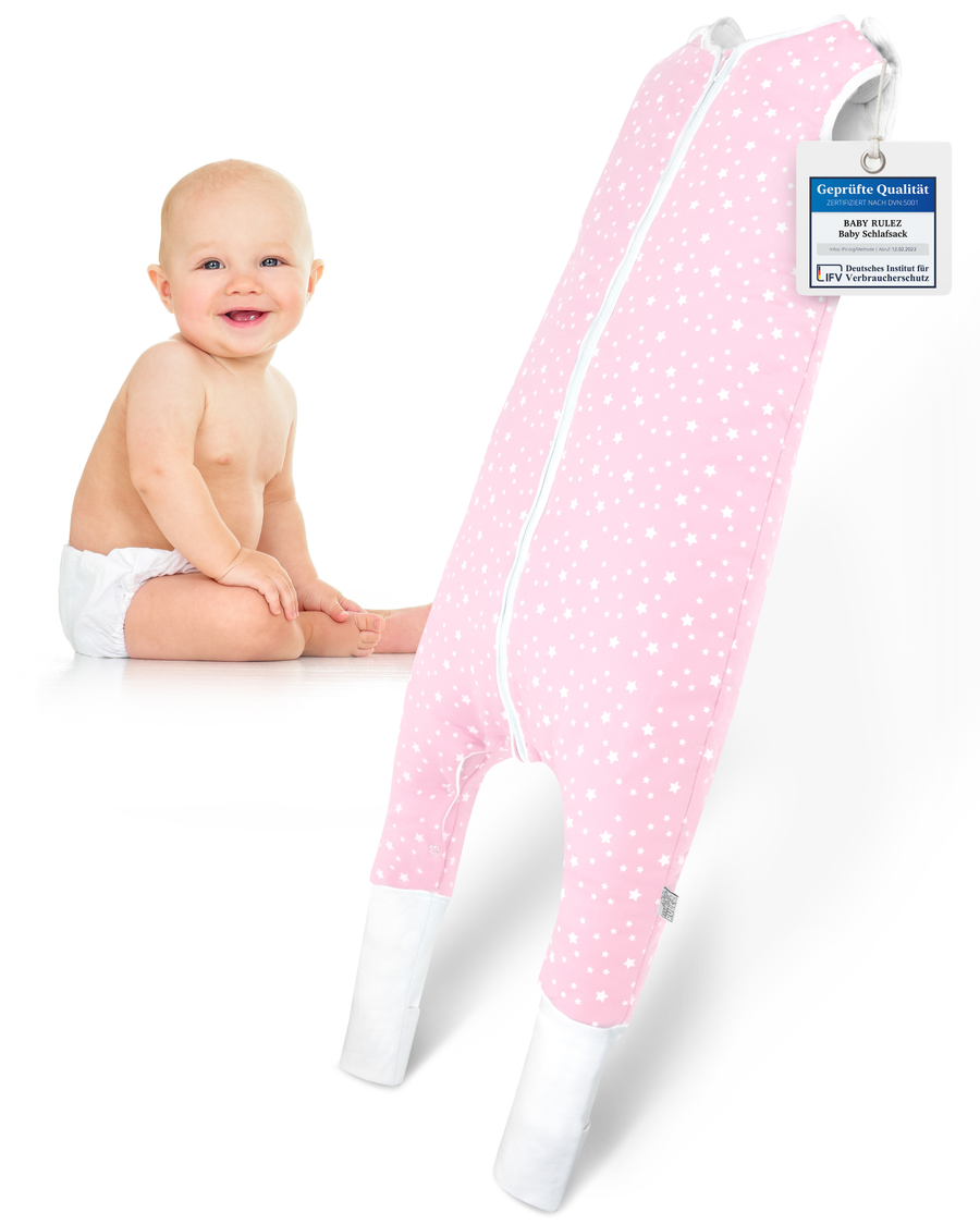 BABYRULEZ PRIMO Babyschlafsack in Rosa