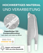 BABYRULEZ® Primo Babyschlafsack mit Füßen zum Umstülpen