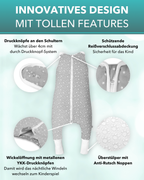 BABYRULEZ® Primo Babyschlafsack mit Füßen zum Umstülpen